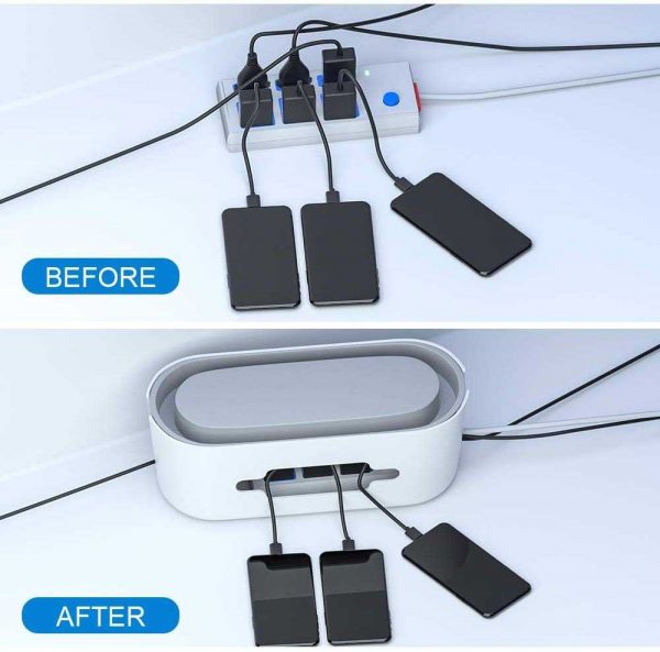 Cable Organizer Box - Cord Management Box | Yecaye